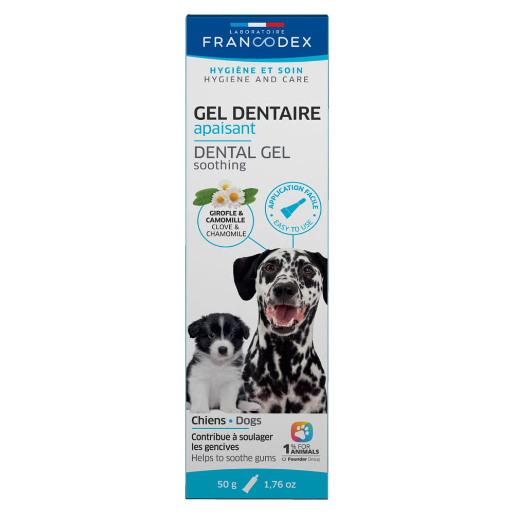 Francodex Żel Dentystyczny Dla Psa Łagodzący i Przeciwzapalny 50g